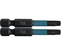 Makita B-63797 Embouts 1/4" Impact Black T25, 50mm