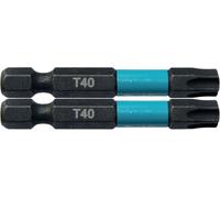 Makita B-63812 Embouts Impact Black 50 mm TORX ® (T), Hexa 1/4''