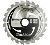 Makita B-64191 Lame de scie circulaire 190 x 30 x 1.45 mm Nombre de dents: 24 1 pc(s)