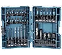 Makita B-66896 33 pièces Assortiment de forets et d'embouts métal 2.5 mm, 3 mm, 4 mm, 4.5 mm, 5 mm