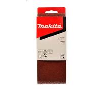 Lot de 5 Bandes abrasives 76 x 457 mm pour bois métal pour ponceuse à bande MAKITA 9911
