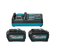 Makita Batterie Kit De Démarrage XGT DC40RA / 2x BL4050F