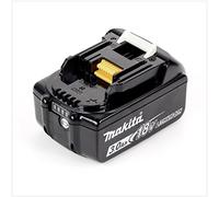 Makita Batterie Li-ion pour outil type BL1830 (remplace BL1815N) 3000 mAh avec LED d'origine, 18 V