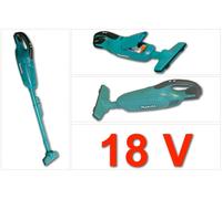 Makita BCL 182 Z 18V Li-ion Aspirateur à batterie VERT Solo - seulement l'appareil sans accessoires, sans batterie & chargeur