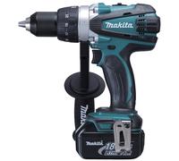 Makita BDF458RFX Perceuse/visseuse Sans Fil 18V Li-Ion (avec 2 Batteries 3.0Ah) Dans Une Mbox
