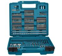 Makita Jeu de forets et embouts à vis E-11689 – 256 pièces coffret métal/bois/béton