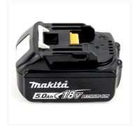 Batterie Li-Ion 18V 5,0 Ah - MAKITA - Durée de vie accrue de 80% - Sans effet de mémoire
