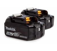 Makita BL1830 - Lot De 2 Batteries Li-Ion 18V - 3,0 Ah (2 Pcs)
