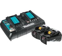 Makita Kit Makita Power Source Li, 18 V, 5 Ah, double chargeur inclus Quantité:1