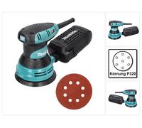 Makita BO 5031 Ponceuse excentrique 300 watts 125 mm + 50x papier abrasif K320