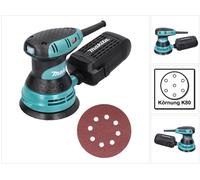 Makita BO 5031 Ponceuse excentrique 300 watts 125 mm + 50x papier abrasif K80