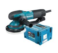 Makita BO6050J Ponceuse à orbite aléatoire 150 mm 750 W Ponceuse orbitale...
