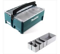 Makita Boîte à outils et de rangement Makpac + Makita Set de boîtes de rangement (P-84137 + P-84171)