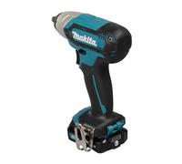 Makita Boulonneuse à chocs 10,8 v li-ion 2 ah 140 nm makita - 2 batteries, chargeur, coffret - tw140dsaj