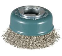 Makita Brosse de coupe en fil ondulé X-LOCK D-73346 75 mm pour inox 1 pc