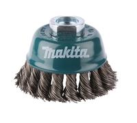 MAKITA Brosse coupelle en fil d'acier, fil tressé 0,5 mm, 75 mm D-24131