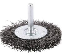 Brosse disque en fil d'acier MAKITA, tige cylindrique, 63x6 mm D-39970