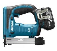 Makita BST221RFJ Agrafeuse À Batteries 18V Li-Ion Set (2x Batterie 3.0Ah) Dans MAKPAC -10-22mm