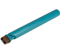 Makita Buse longue avec tête de brosse rotative, bleu bleu