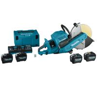 Makita CE002GL402X XGT 2x40V Max Li-ion Batterie Meuleuse (4x 8.0Ah) Mbox - 355mm