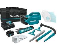 Makita CL121DSM - Aspirateur Sans-fil - 12V Li-ion - Kit (1x Batterie 4,0 Ah) - 1300 L/min - 0,5L