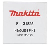 Makita Clous F-31825, pour agrafeuse, 0,6 x 18mm, Ongles