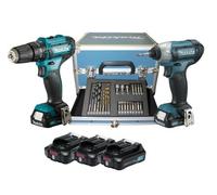 Makita Pack perceuse-visseuse sans fil CLX228SAX2 12 V 2 Ah