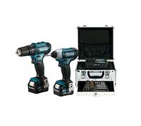 MAKITA Kit CLX228SMX1 (HP333D TD110D 2 x 4,0 Ah DC10SB Coffret Accessoires)