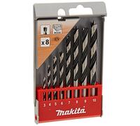 Makita Coffret 8 forets bois cylindriques MAKITA - D-57227