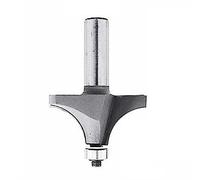 MAKITA D-09444 - Fresa para madera moldurado con rodamiento pinza (c) 6 mm (a) 21 mm (b) 10 mm (r) 6 mm