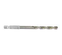 MAKITA D-15833 - Broca para metal hss acero rapido 10 x 130 con insercion 1/4" hexagonal