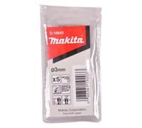 Makita Foret Makita HSS-CO 3.00x61mm 5 pièces (D-16645) Quantité:5