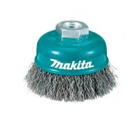 Brosse boisseau en fil d'acier MAKITA, fil ondulé 0,3 mm, 75 mm D-24094