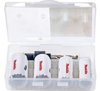 Makita D-33641 Jeu de scies cloches 22 25 29 32 mm + adaptateur + foret