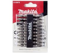 MAKITA D-34366 - BLister con 10 puntas dobles imantadas phillips ph2 x 65 mm