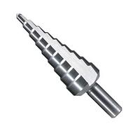 Makita D-40082 4-12 mm étape Drill Flûte droite - Multicolore