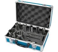 Makita D-51281 TCT Scie-cloche kit - Bleu (10 pièces)