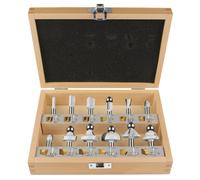 Coffret de 12 fraises à bois MAKITA D-53556 pour défonceuse (queue 8mm)