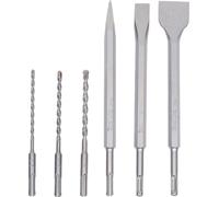 Makita D-58920, Jeu d'embouts de perçage, SDS Plus, argent, 6 pièce(s)