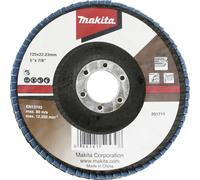 Makita D-63806 Disque à surfacer à lamelles Diamètre 125 mm Ø de perçage 22.23 mm métal, acier, Métaux non ferreux