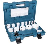 Makita D-63993 Jeu de scies-cloches 16.0 mm, 19.0 mm, 22.0 mm, 25.0 mm, 32.0 mm, 35.0 mm, 37.0 mm, 44.0 mm, 51.0 mm, 57.0 mm