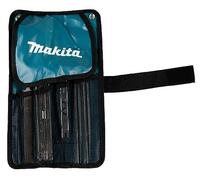 Makita Jeu de limes pour tronçonneuse D-72176, 4,8 mm, 5 pièces, pochette enroulable