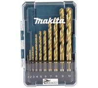 Makita D-72849 Jeu de meches métalliques 10 pieces