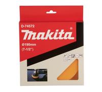Makita D-74572 Tampon éponge doux Orange 190 mm