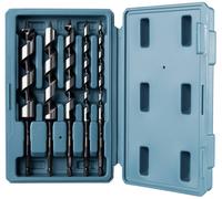 Makita D-75677 Jeu de forets à simple spirale 6 mm, 8 mm, 13 mm, 16 mm, 19 mm Longueur totale 200 mm hexagonal 1 set