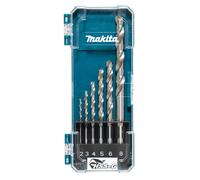 Makita D-75742 Jeu de 6 embouts métalliques HSS G Ø2,0/3,0/4,0/5,0/6,0/8,0 mm