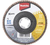 MAKITA disque à lamelles X-Lock 125x22,23 mm Z120 Zirkon D-76037