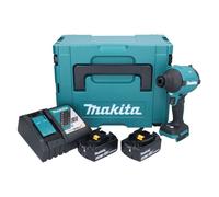 Makita DAS180RTJ Souffleur à poussière sans fil 18V Brushless + 2x Batteries 5,0Ah + Chargeur + Coffret Makpac