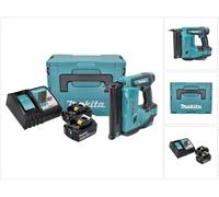 Makita DBN 500 RGJ Cloueur sans fil 18 V - 15-50 mm + 2x Batteries 6,0 Ah + Chargeur + MakPac