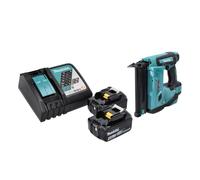 Makita DBN 500 RM Cloueuse Sans Fil 18 V 15-50 mm + 2x batterie rechargeable 4,0 Ah + kit chargeur